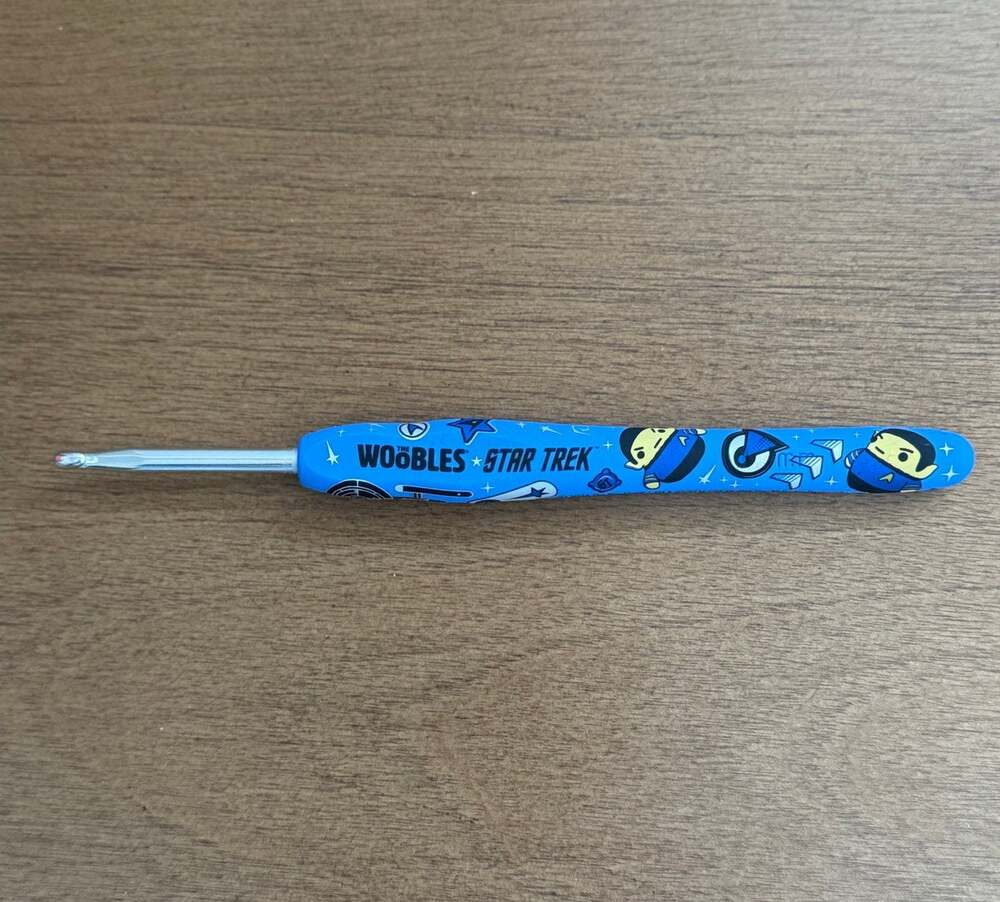 *Never Used* The Woobles Star Trek™ Spock Sci-Fi Collectible 4mm Crochet Hook